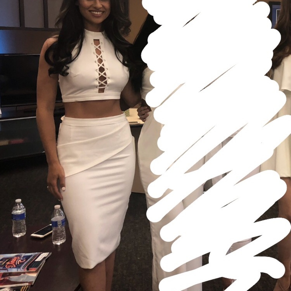 White Two Piece!